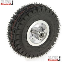 Roue arrire complte 3.00-4 pocket quad photos 1