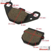 Plaquette de frein dirt bike type 1 photos 1