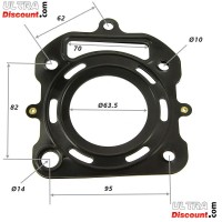 Pochette de joint pour moteur 200cc  refroidissement liquide (type2) images 2