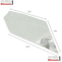 Protection chappement en Aluminium Quad Shineray 250 STIXE ST9E photos 1
