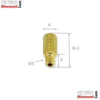 Lot de 4 Gicleurs 60-65-70-75 pour Carburateur KEIHIN - KOSO photos 1