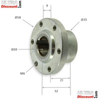 Support de disque de frein pour SpeedKart GoKart photos 1