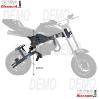 cadre complet pocket bike avec bras oscillant (type2) images 3