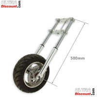 Fourche Pocket bike Supermotard (145mm) rouge photos 2