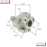 Moyeu de roue Arrire CNC pour Monkey Gorilla 50cc  125cc photos 1