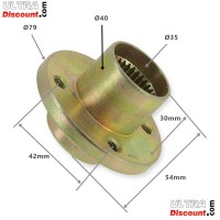 Support de couronne pour Quad Shineray 150 STE (type3) photos 1