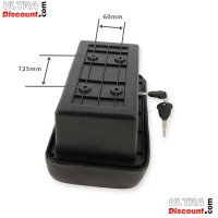 selle passager et boite  outils avec serrure pour citycoco photos 3