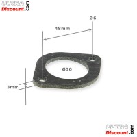 Entretoise de pipe d'admission pour Quad Shineray 200STIIE et 200STIIEB photos 1