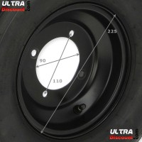 Roue Arrire complte pour Citycoco 3 roues photos 1