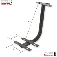 Support d'adossoir de selle pour scooter Citycoco images 2