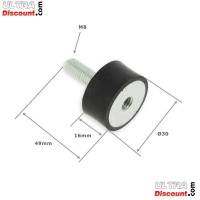 Silent Bloc M8 30x15 pour Shineray 200cc photos 1