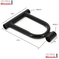 Bras de suspension suprieur quad Bigfoot (175mm) images 2