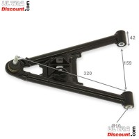 Triangle de suspension avant Quad Bashan BS300AU-2 photos 1