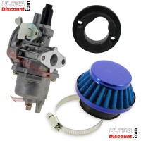 Kit carburateur 12mm pour pocket Dirt Nitro (Bleu) photos 1