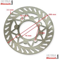 Disque de frein pour Dirt bike (Type 1) images 2