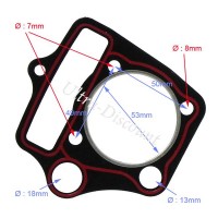 Pochette de joints pour moteur 110cc 1P52FMH 52.4mm pour Quad enfant photos 1