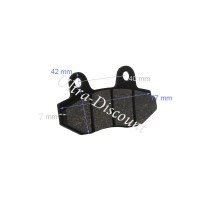 Plaquettes de frein avant Scooter Jonway 50cc YY50QT-28A photos 1