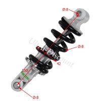 Amortisseur Arrire pour pocket bike supermotard (750lbs, 150mm) images 2