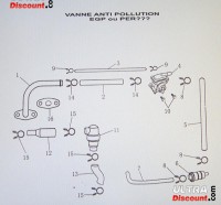 Valve antipollution pour Quad Shineray 250cc STXE images 2