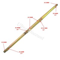 Arbre de transmission Quad Shineray 200cc STIIE ( 30 mm ) photos 2