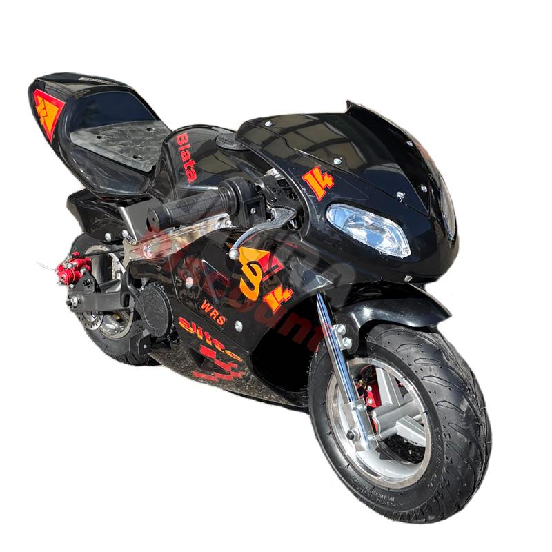 Pocket Bike 49cc noir avec optique avant, Pi�ces Pocket Bike