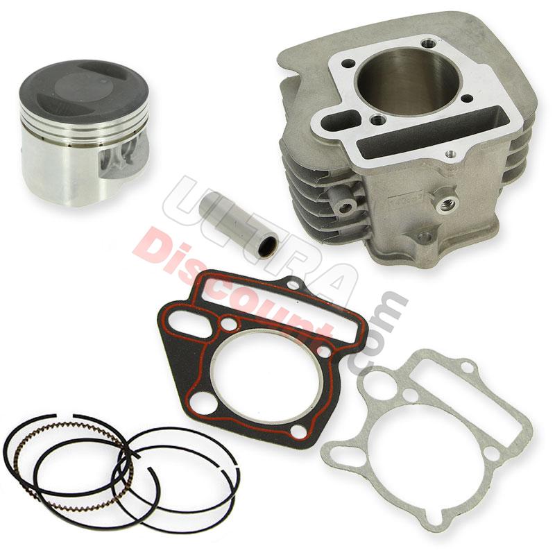 Kit dirt bike 138 cc pour moteur 125cc piston Ø56/13 (1P52FMI), Pieces