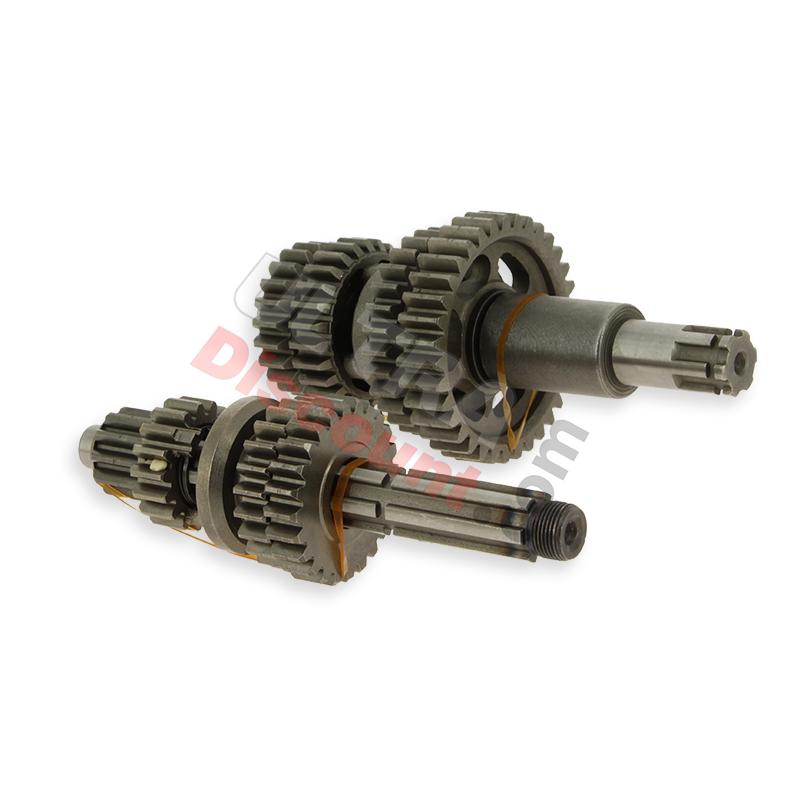Arbre primaire et auxiliaire moteur 50-125cc pour Trex Skyteam, Pi�ces Trex Skyteam