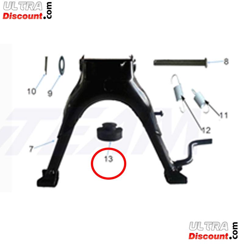 Caoutchouc centrale de bquille pour Bubbly Skyteam photos 1