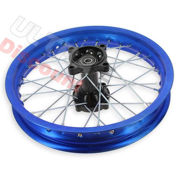 Jante dirt bike arrière Bleu 14'' pour AGB30 ( type 4 ), Pieces Dirt Bike Jante dirt bike arrière Bleu 14'' pour AGB30 ( type 4 ), Pieces Dirt Bike