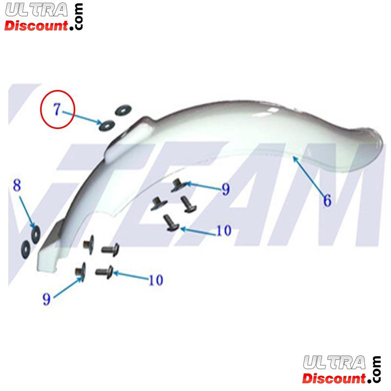 Silentbloc de garde-boue - Skyteam Bubbly photos 1