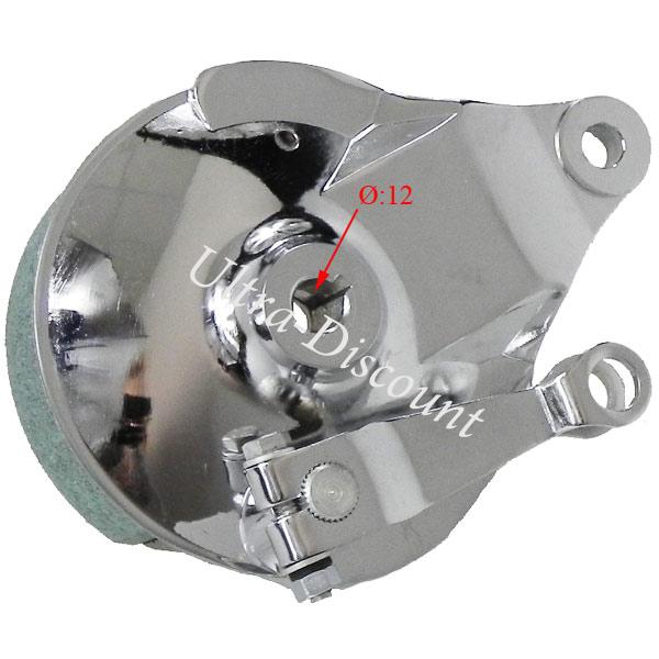 Moyeu Tuning 10mm Avant - Arrire pour Dax 50cc  125cc (Chrome) photos 2