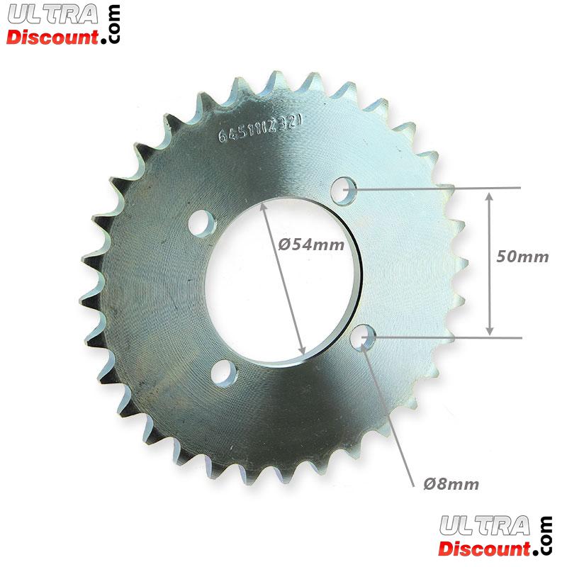 Couronne pour skyteam Skymax Dax 125cc (32 dents, 420) photos 1