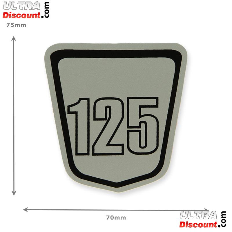 Autocollant 125cc pour Skymax (gris-noir) photos 1