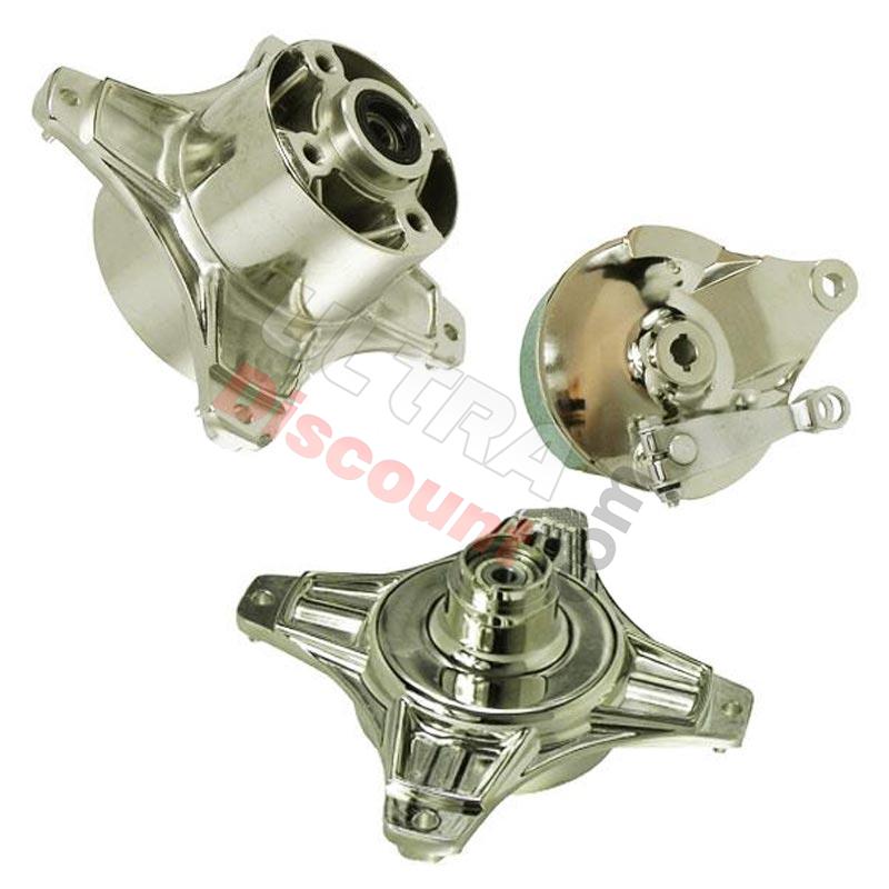 Moyeu Tuning Avant - Arri�re 10mm pour Dax 50cc � 125cc (Nickel), Pi�ces Dax Skymax