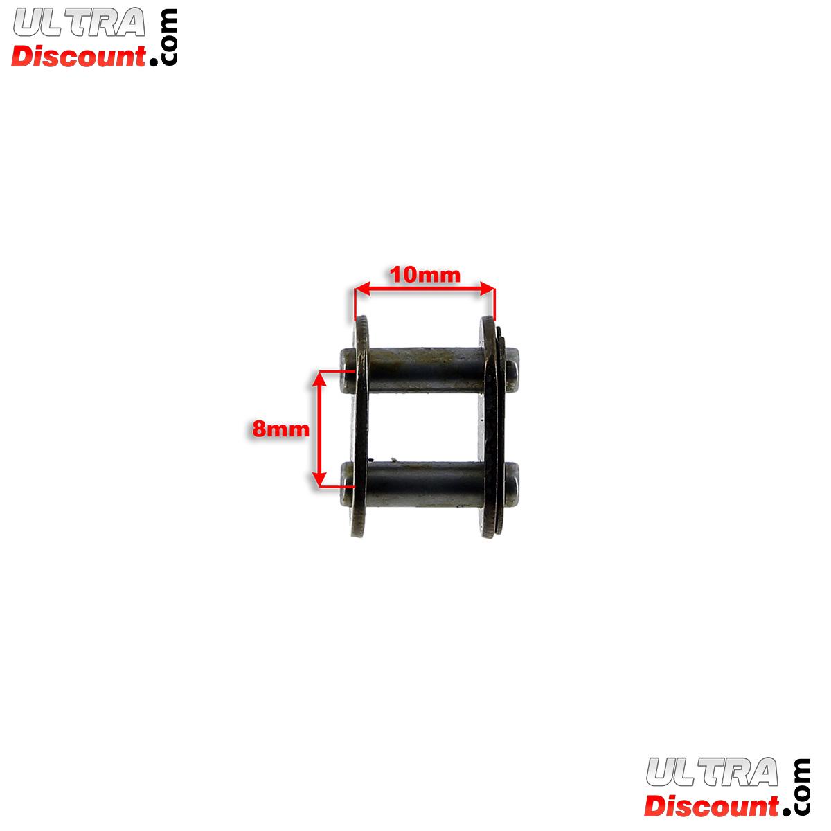 Chaine 70 Maillons RENFORCE Gros Pas T8F pour Pocket Cross photos 1
