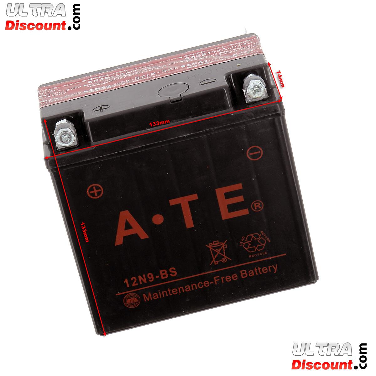 Batterie pour Quad Shineray 200cc (XY200ST-6A) photos 1