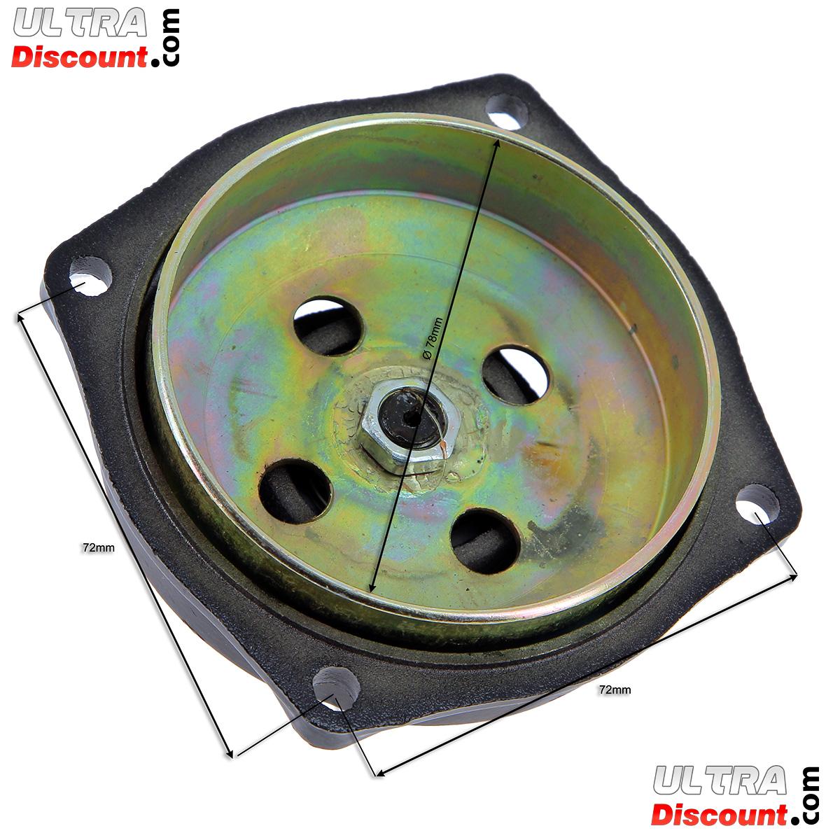 Cloche d'Embrayage avec Pignon 6 Dents Petit Pas H25 pour Pocket Bikes photos 1