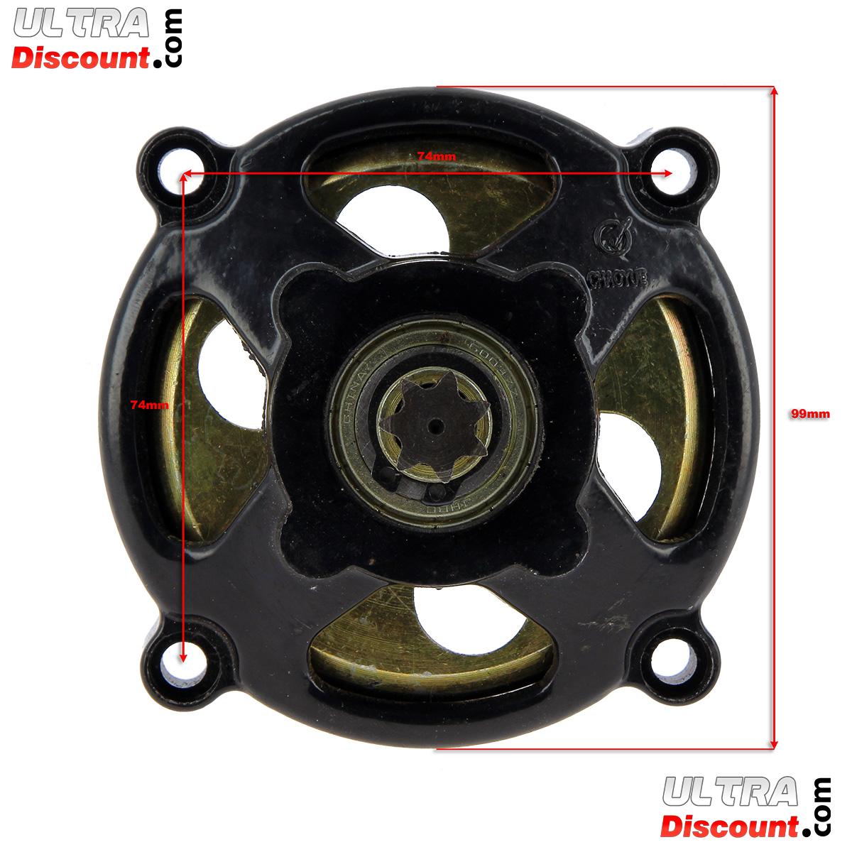Cloche d'Embrayage avec Pignon 7 Dents Petit Pas pour Pocket ZPF photos 1