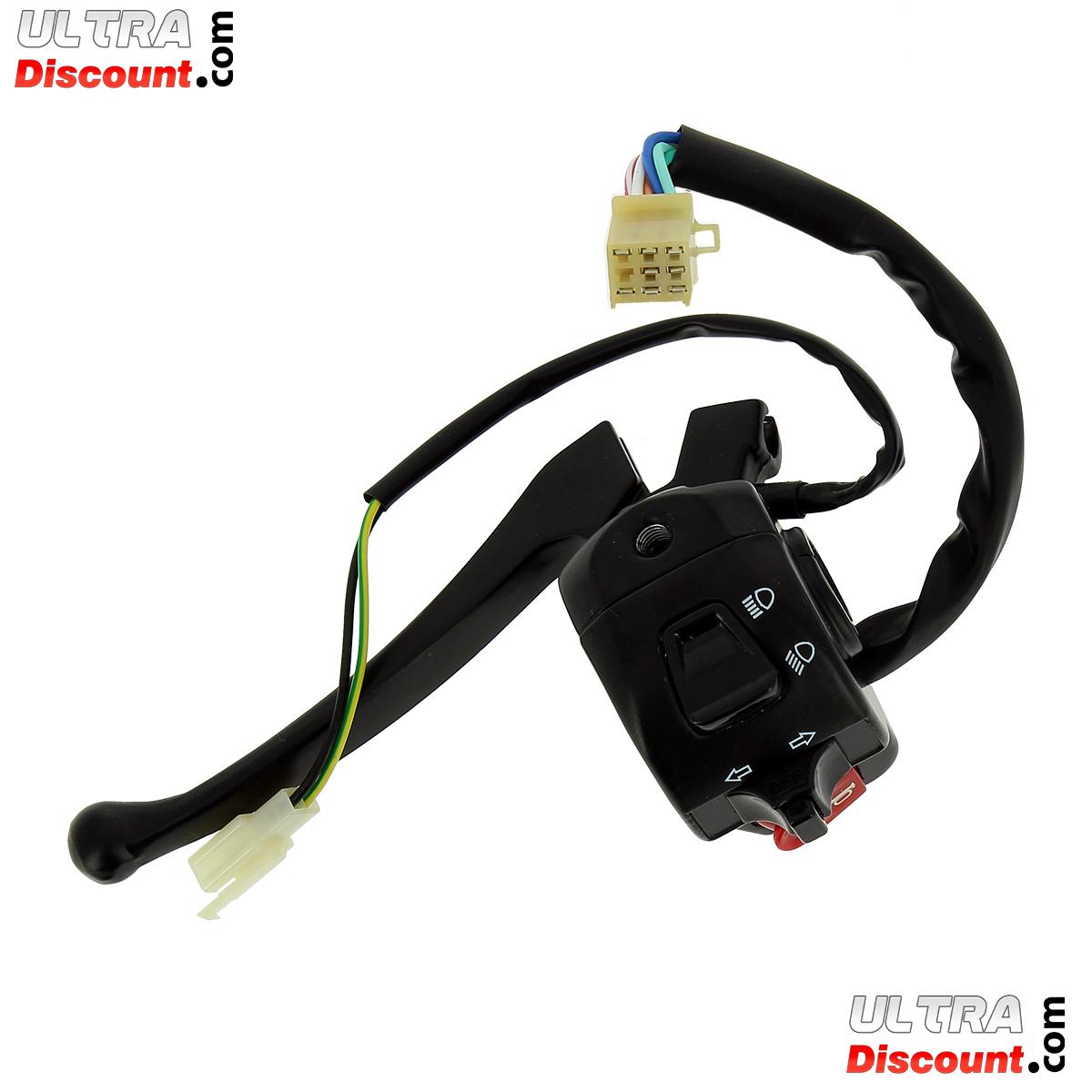 Commodo Gauche Complet pour Scooter Baotian BT49QT-9 photos 1
