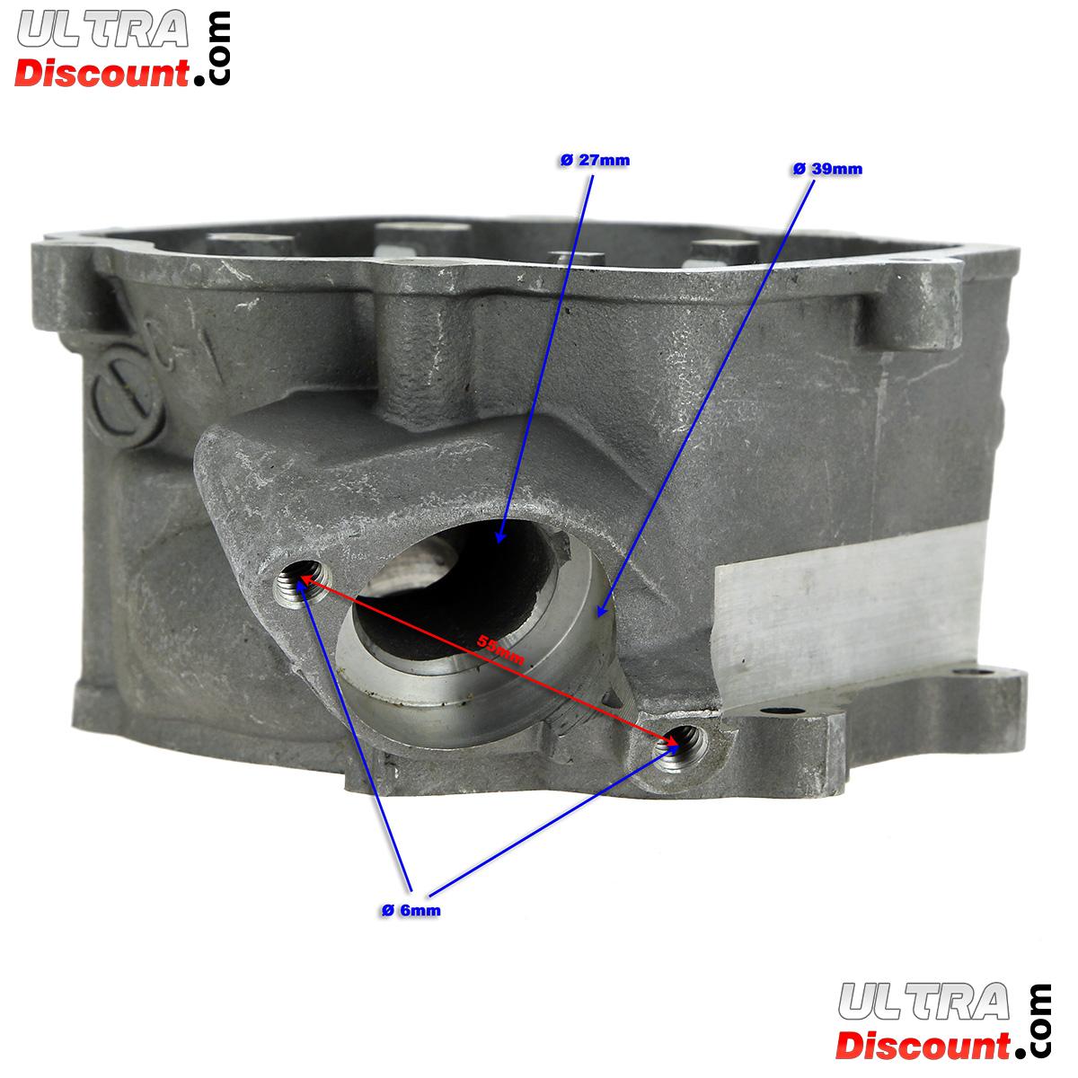 Culasse pour Quads Shineray 250ST-9C (Moteurs 172MM) photos 4