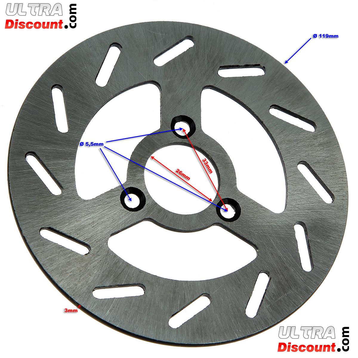 Disque de Frein pour Pocket Bike (Type 1) photos 1