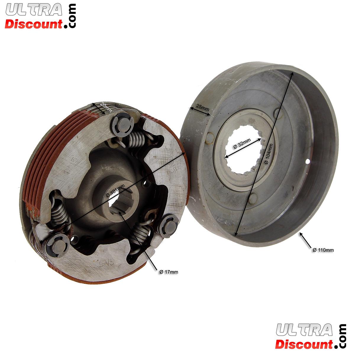 Embrayage Automatique pour Dirt Bike 50  125cc photos 2