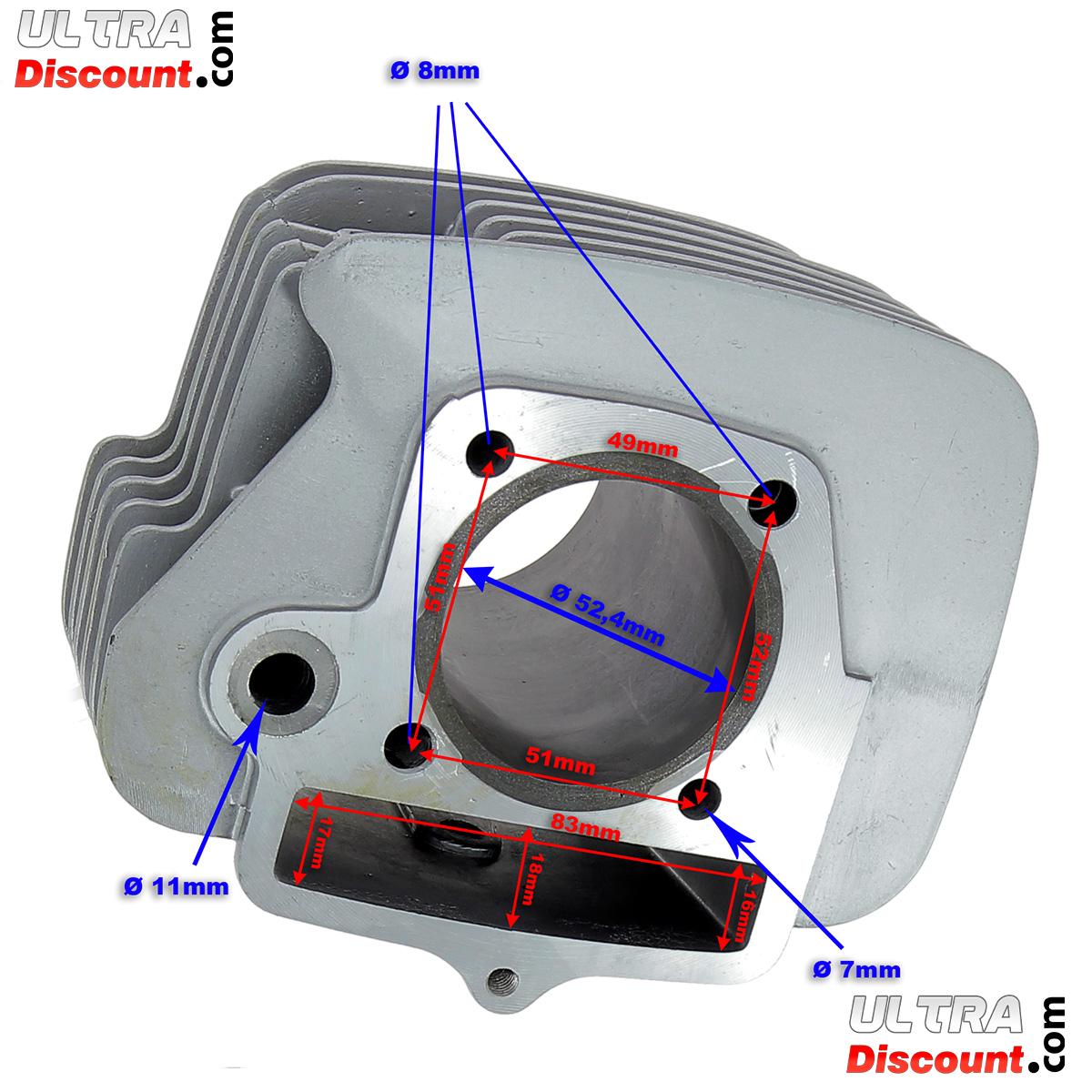 Kit Cylindre 125cc pour DAX (1P52FMI) photos 1