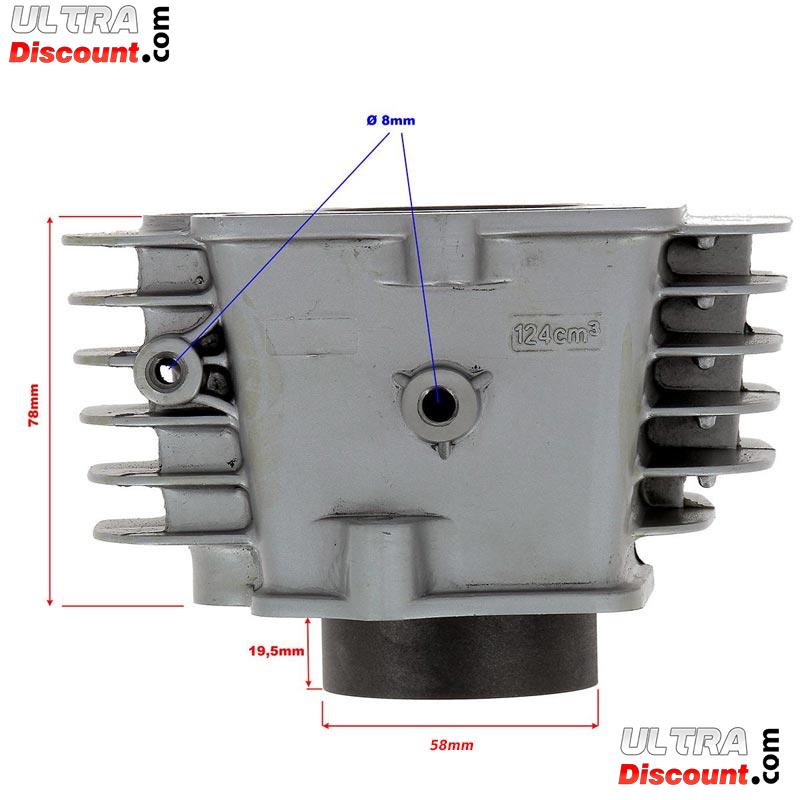Kit Cylindre 125cc pour DAX (1P52FMI) photos 4