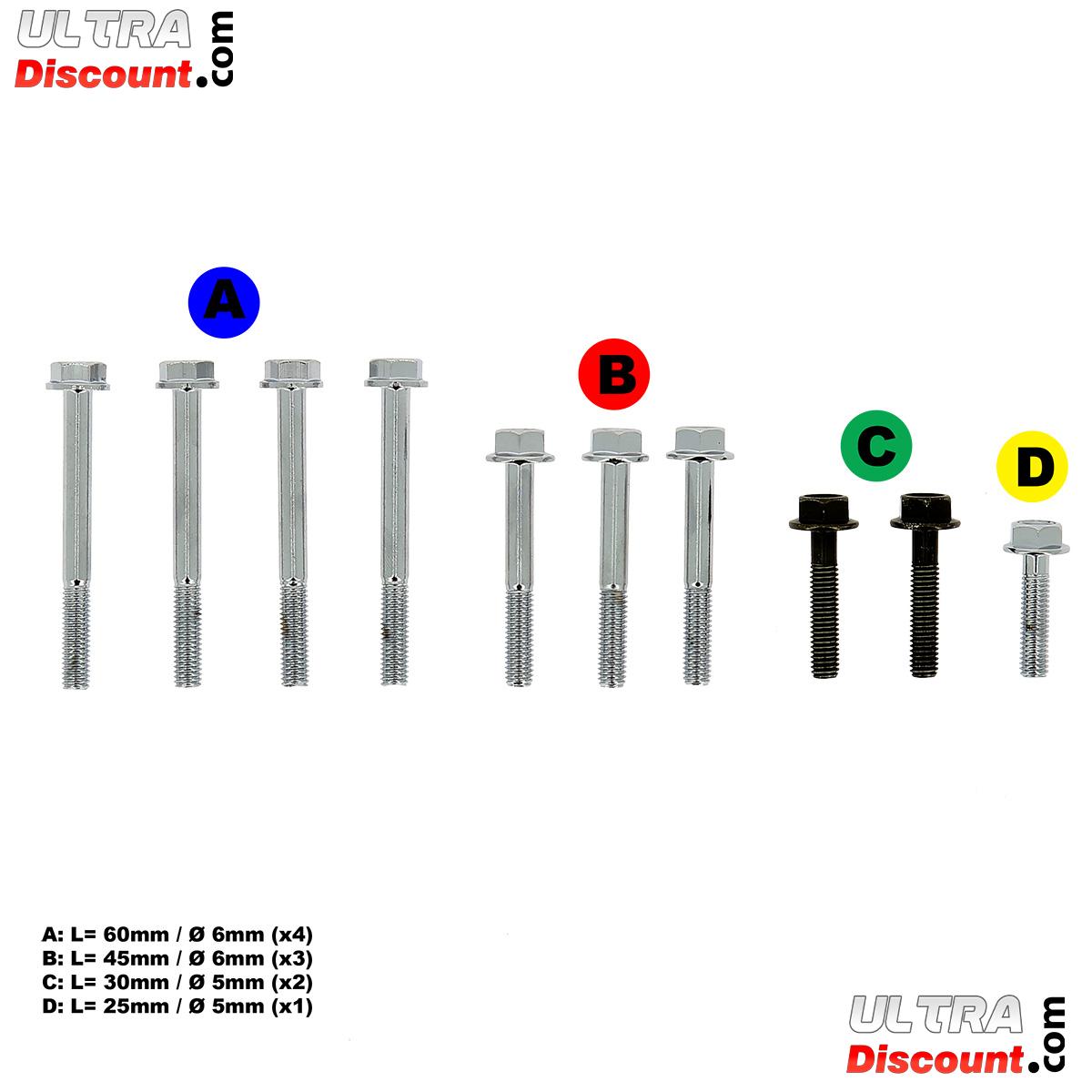 Kit de Vis de Culasse pour Quads Shineray 300STE - 300ST-4E photos 1