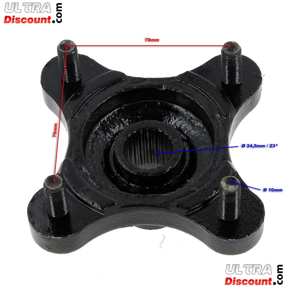 Moyeu de Roue Arrire pour Quads Bashan BS300S-18 photos 1
