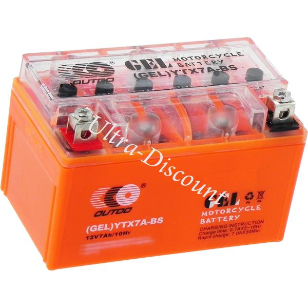 Batterie Gel OUTDO pour Scooter Jonway YY50QT-28A (150x85x92.5), Pièces  Scooter Jonway, Jonway 50cc YY50QT-28A