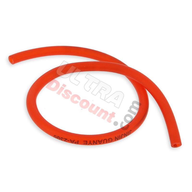 Durite d'Arrivée d'Essence 5mm rouge pour Pocket Bike, Pièces Pocket Bike,  Carburation