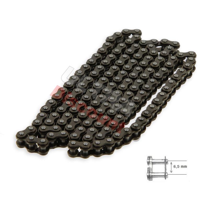 Chaine pocket d'origine 74 petits maillons sans attache rapide, Pièces Pocket Bike Chaine pocket d'origine 74 petits maillons sans attache rapide, Pièces Pocket Bike