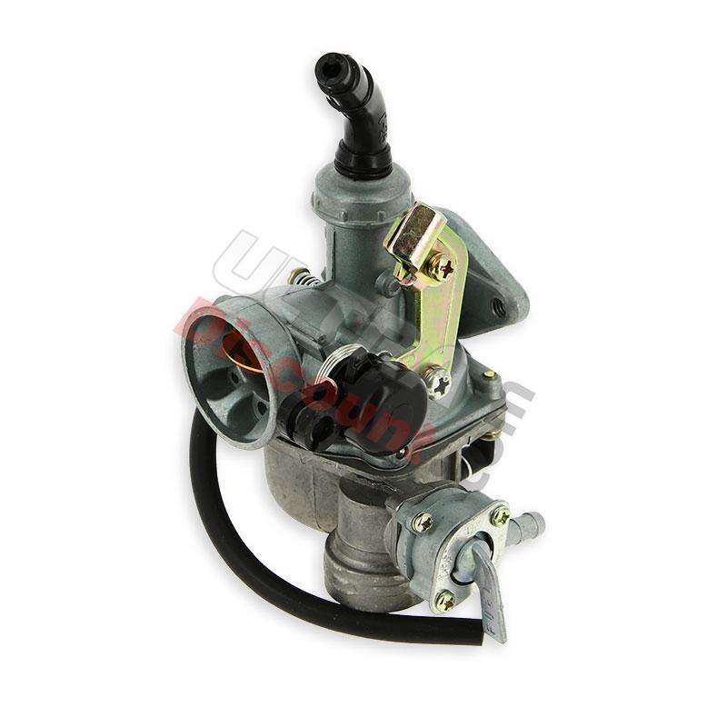 Carburateur mini quad 110cc PZ19 mm pour moteur 4 tps, Pièces Quad 110cc -  125cc, Carburation, description